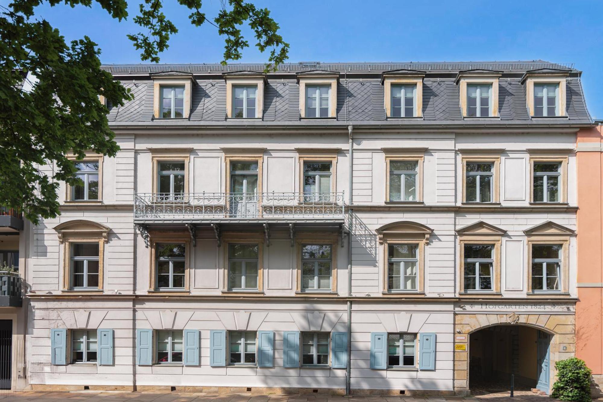 Hofgarten 1824 Hotel Garni Dresde Exterior foto